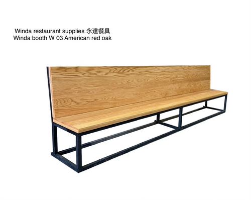 W 03 American Red Oak Booth