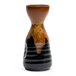 GOLDEN TENMOKU 8 OZ. SAKE BOTTLE