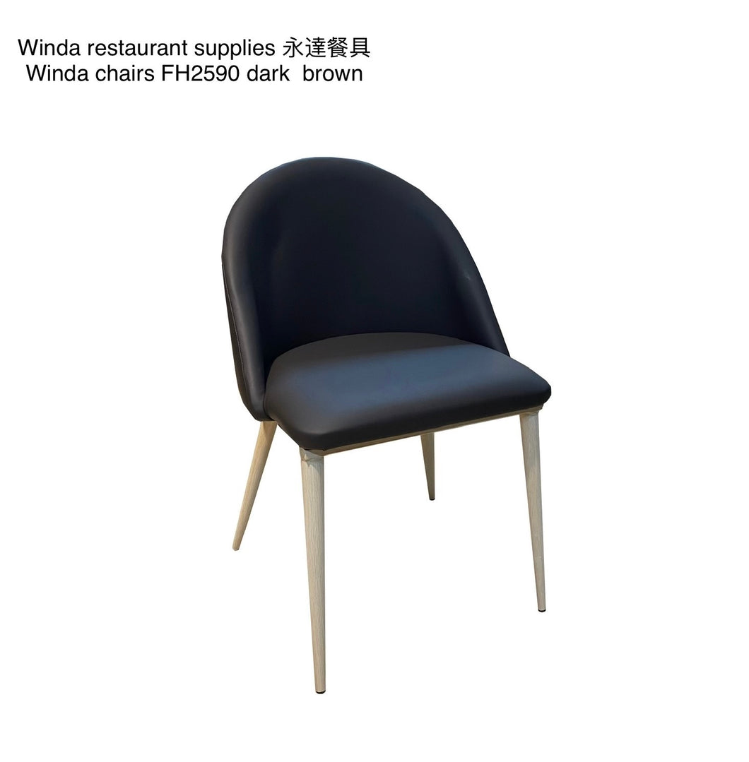 FH2590 Dark Brown Chair